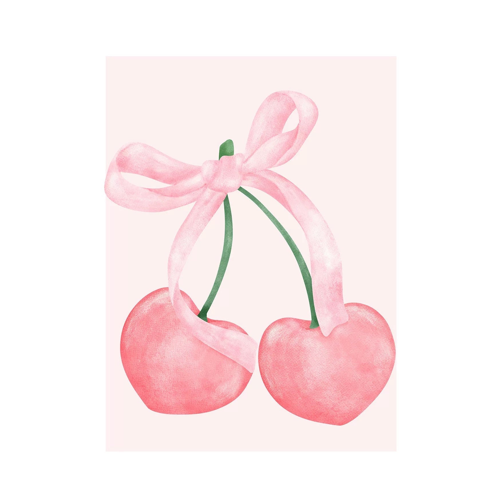 Pink Bow Coquette Poster B