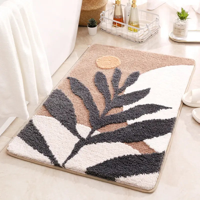Skorda Nordic Flocked Bath Mat
