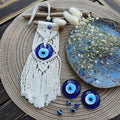 Evil Eye Macrame Wall Hanging A