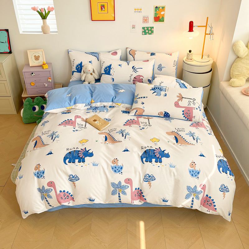 Dinosaur Twin Bedding Set – Cotton Kids Bedding Dino Fun