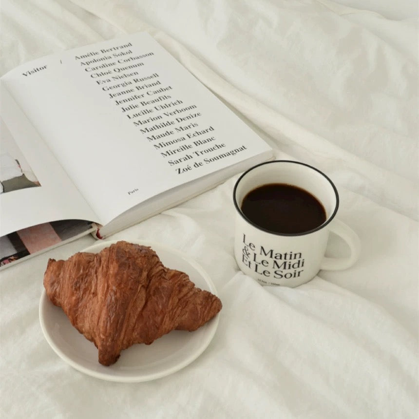 Retro Typography Ceramic Mug