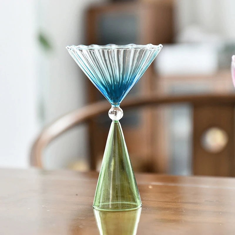 Colorful Cocktail Glass