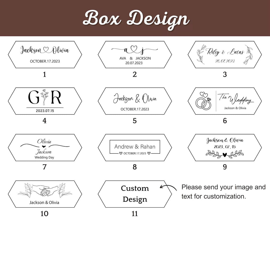 Personalized Wooden Ring Box