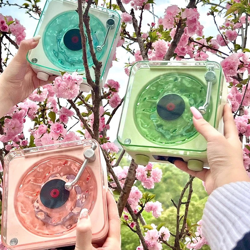 Wave Vinyl Record Player