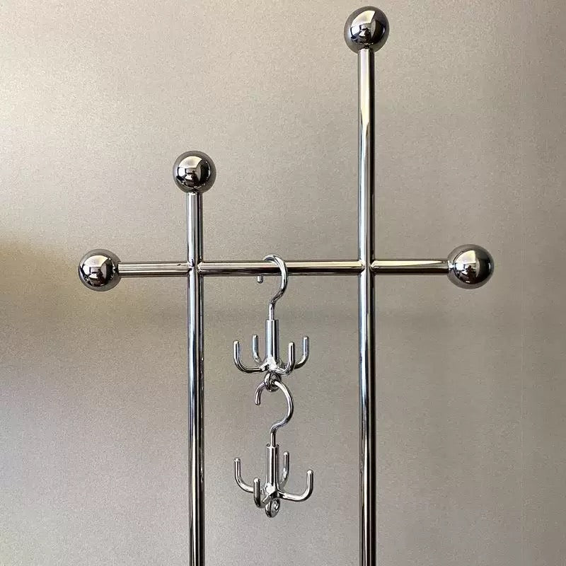 Silver Rotating Clothes Hook