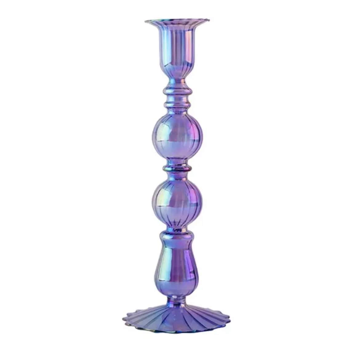 Purple Glass Vases 14