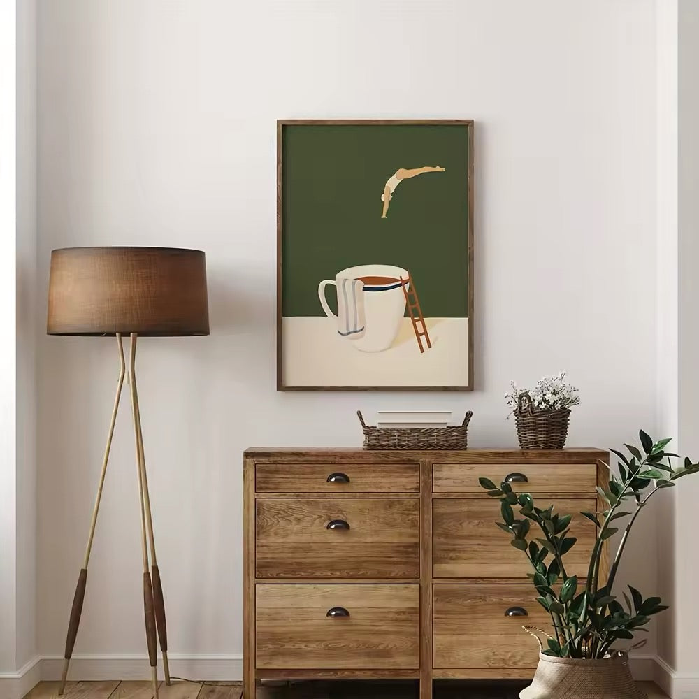 Retro Coffee Poster