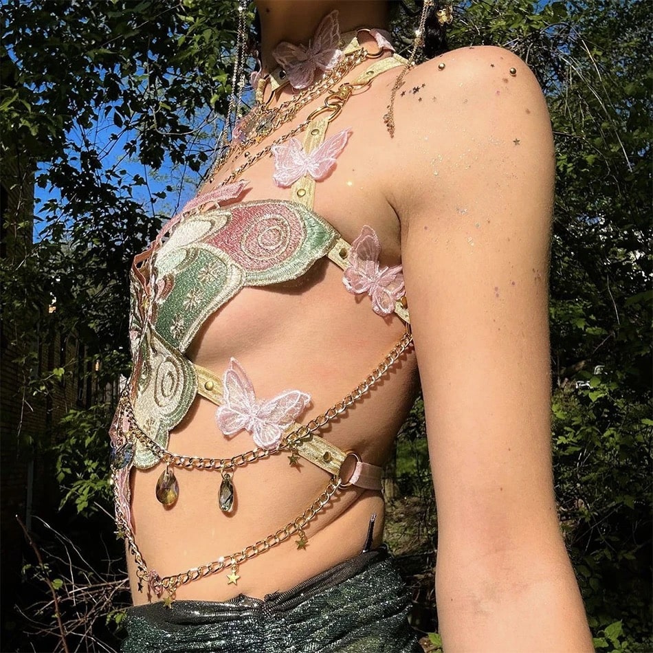 Fairycore Crop Top