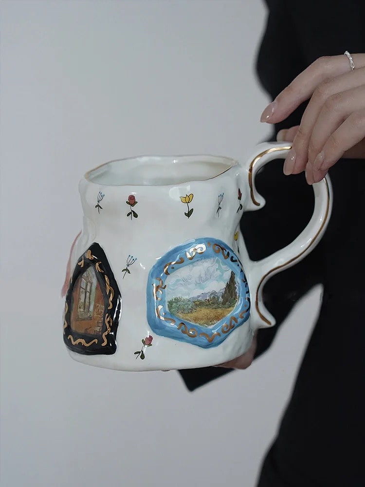 Retro Ceramic Mug