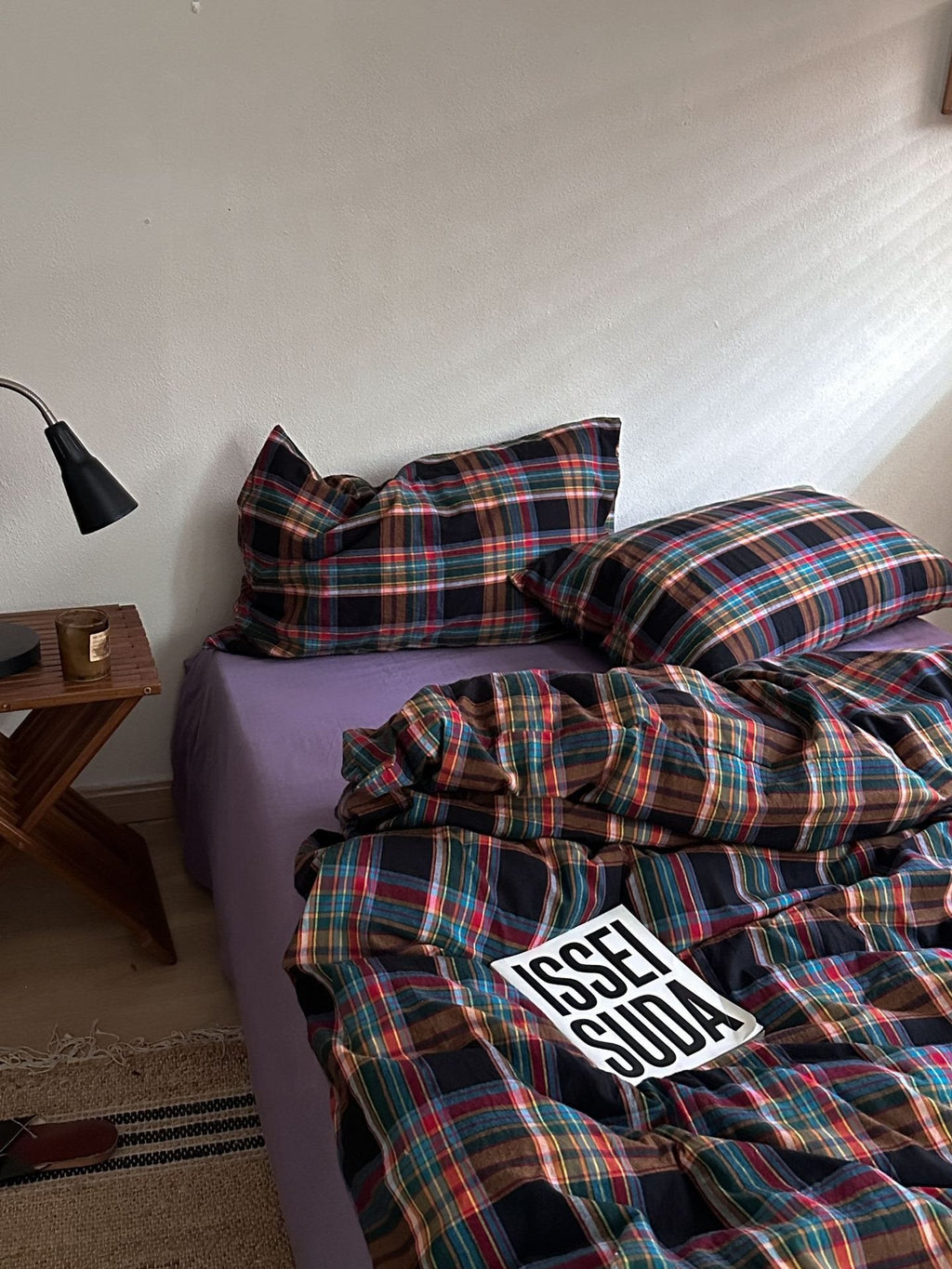Dark Academia Tartan Duvet Cover Set