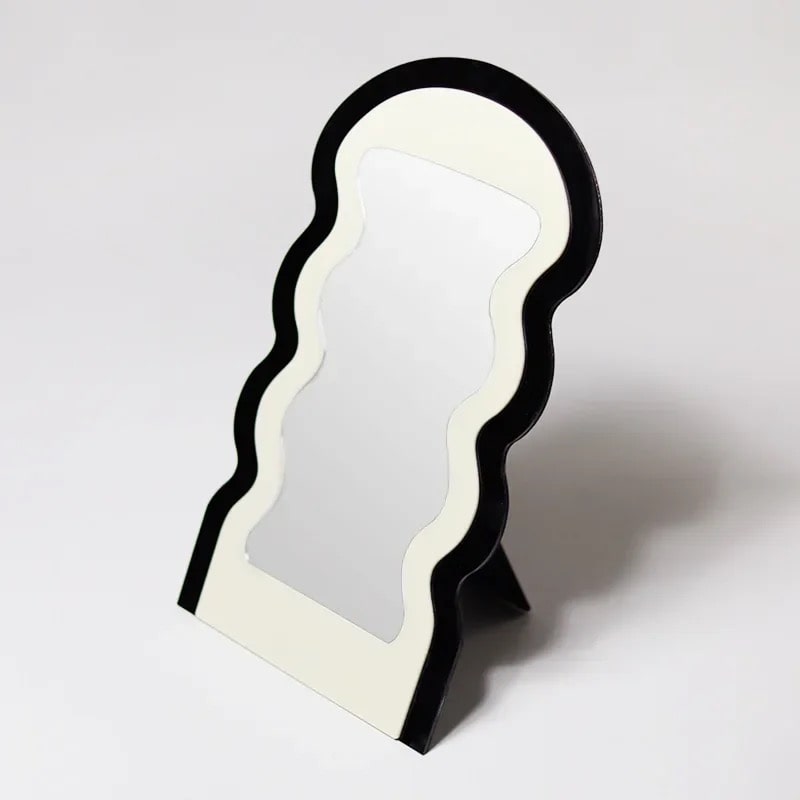 Wavy Table Mirror