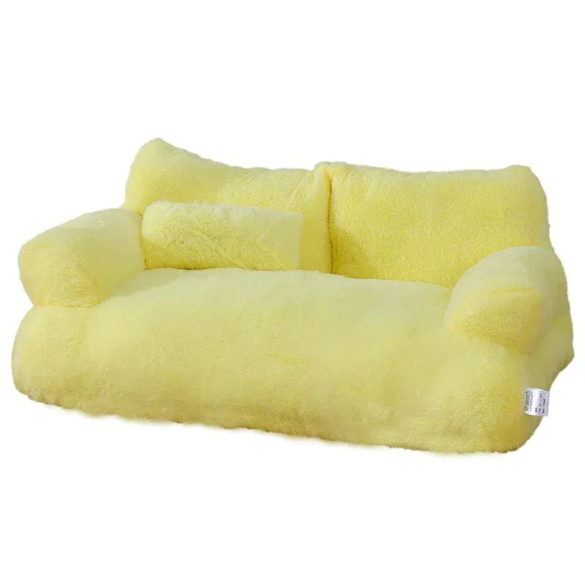 Pet Bed Sofa Yellow