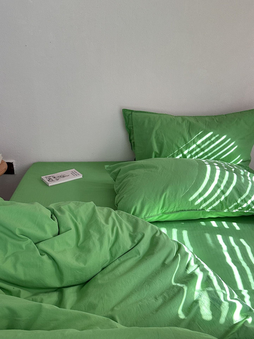 Bright Green Duvet Cover Set