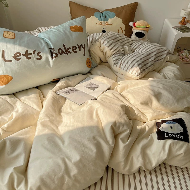 Let’s Bakery Bedding Set