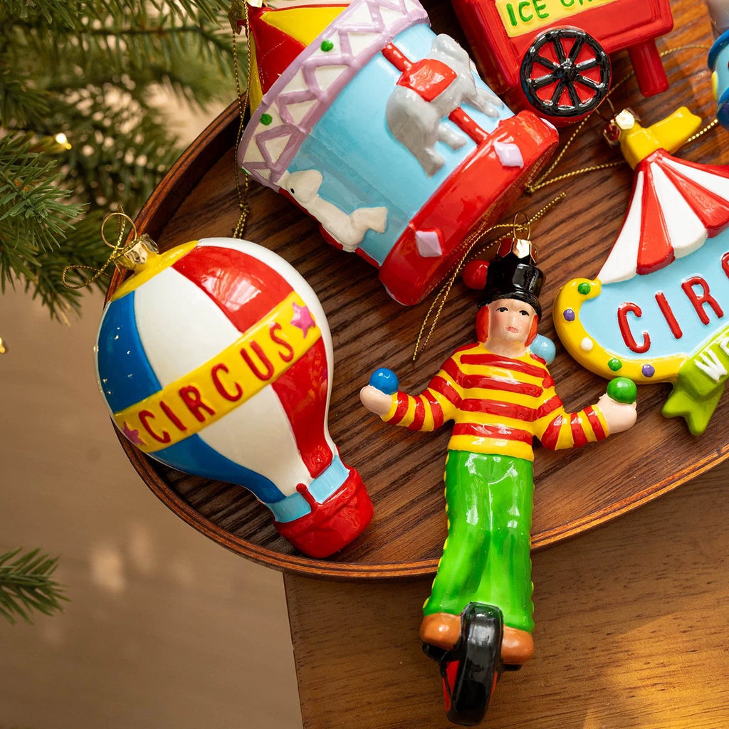 Christmas Circus Ornaments