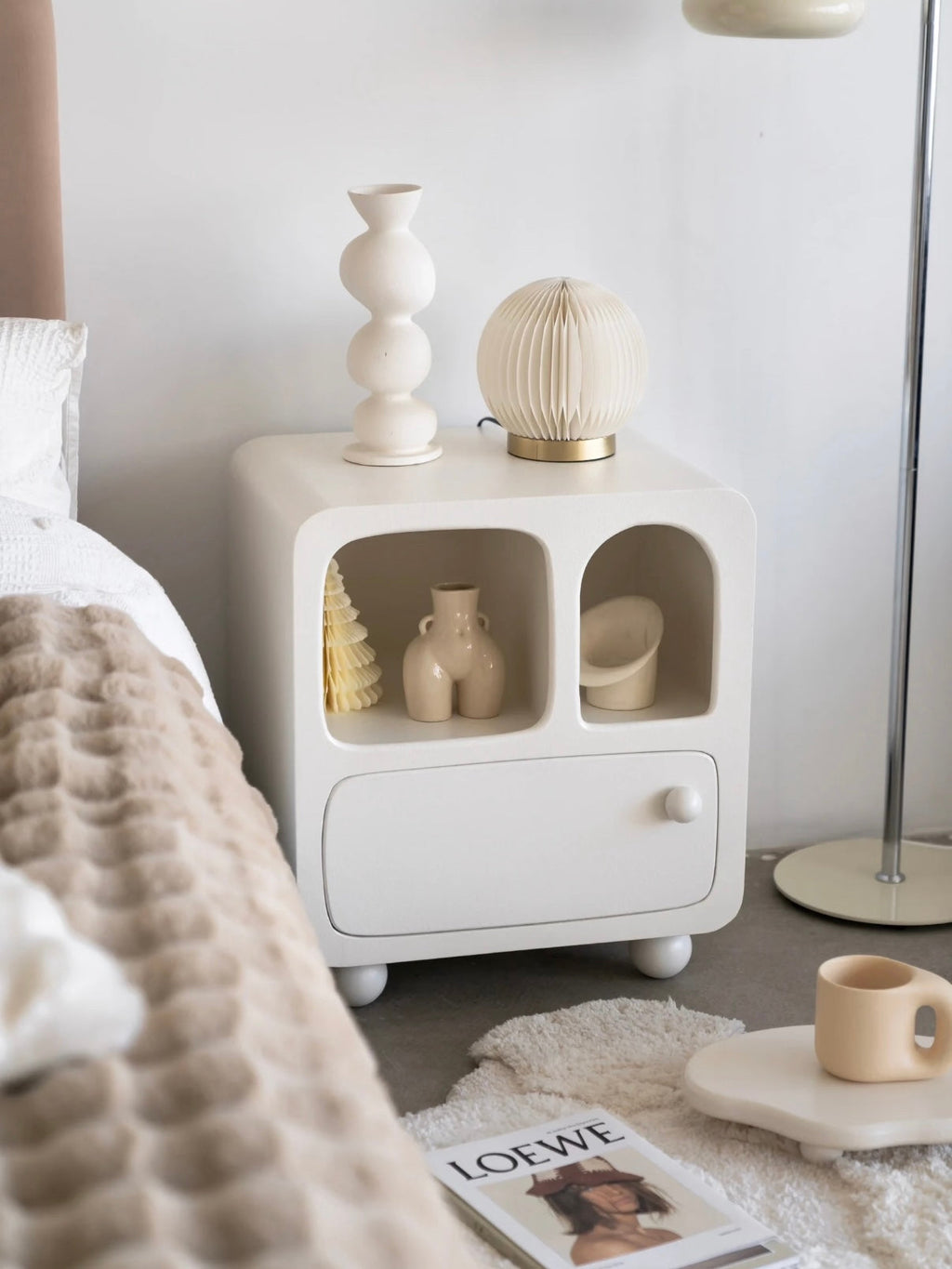 Pastel Arched Nightstand