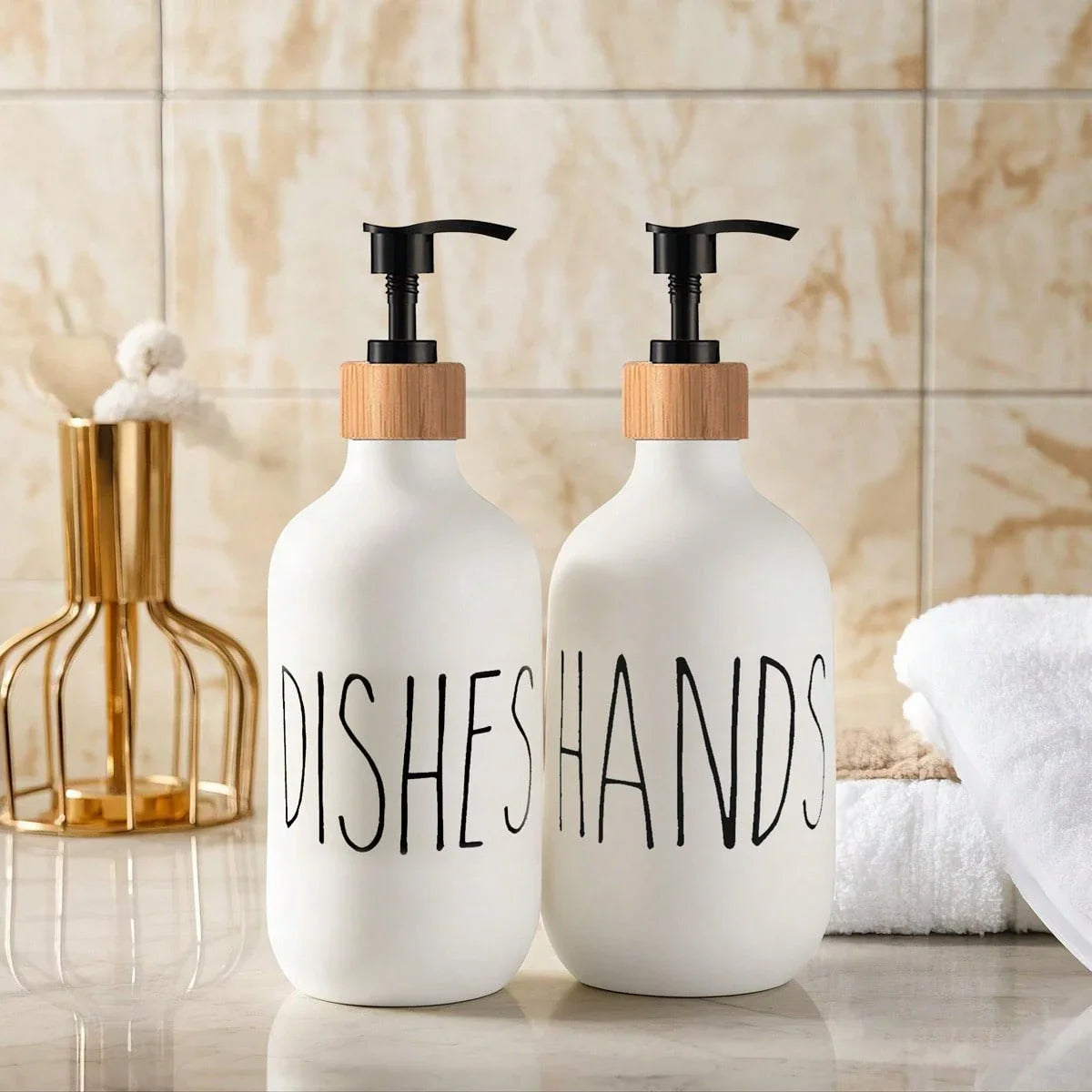 Soap Dispenser Set - Hands & Dishes