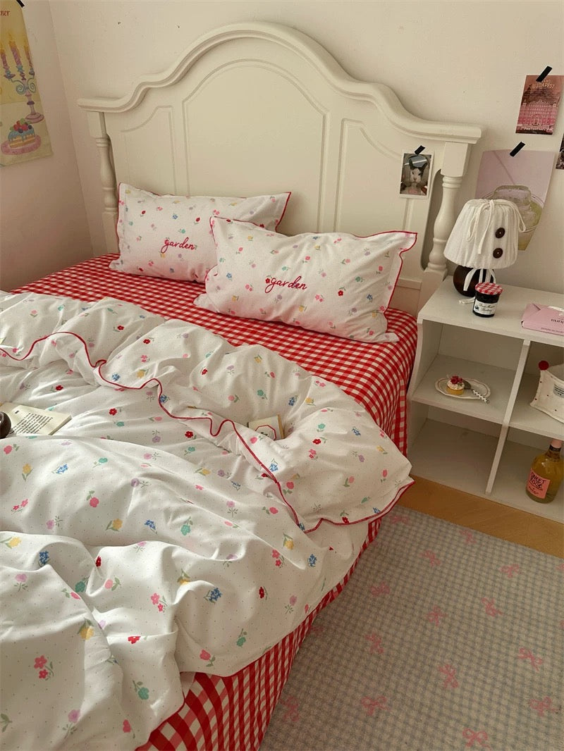 Coquette Garden Floral Bedding Set
