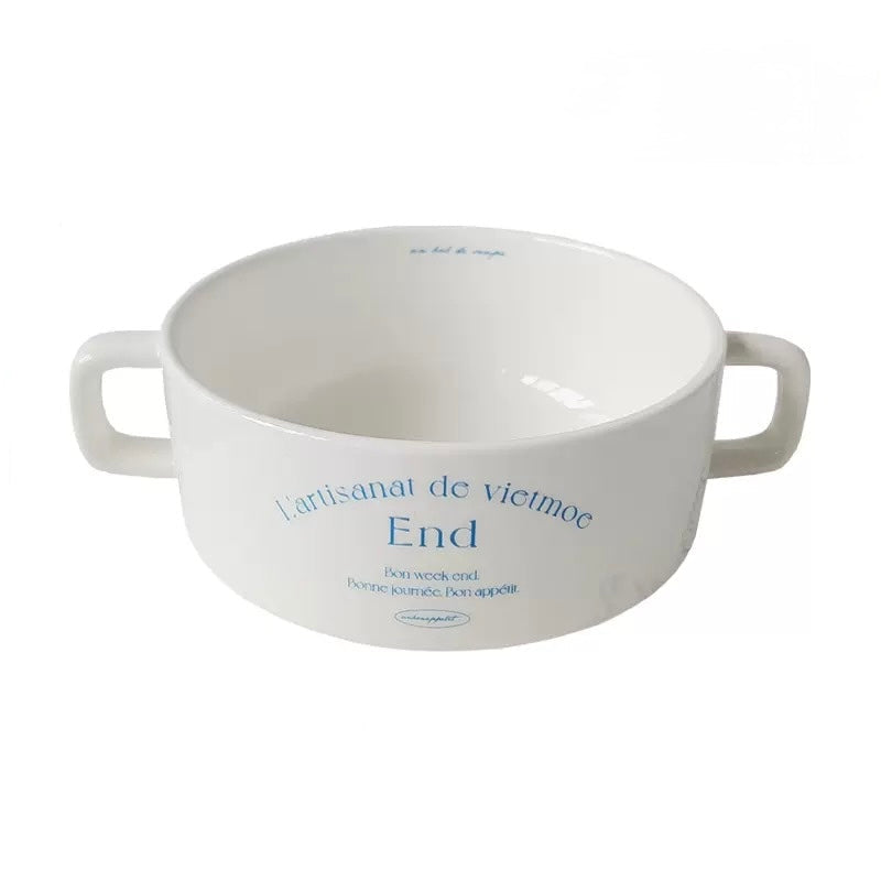 French Bistro Plates and Bowls