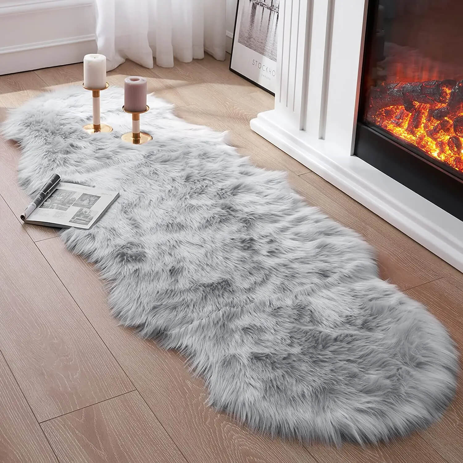 Premium Faux Sheepskin Rug