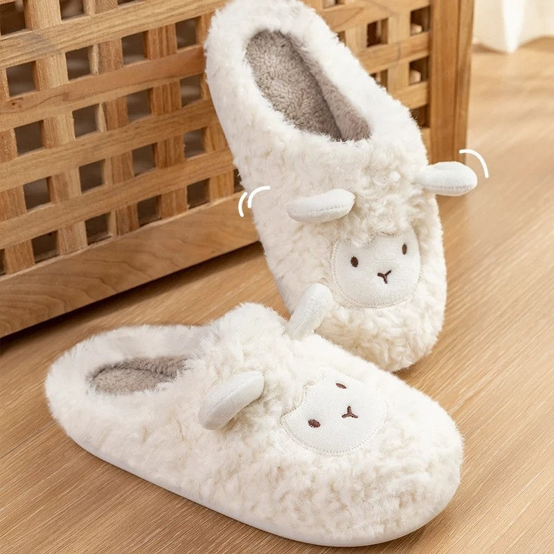 Women's Plush Sheep Slippers