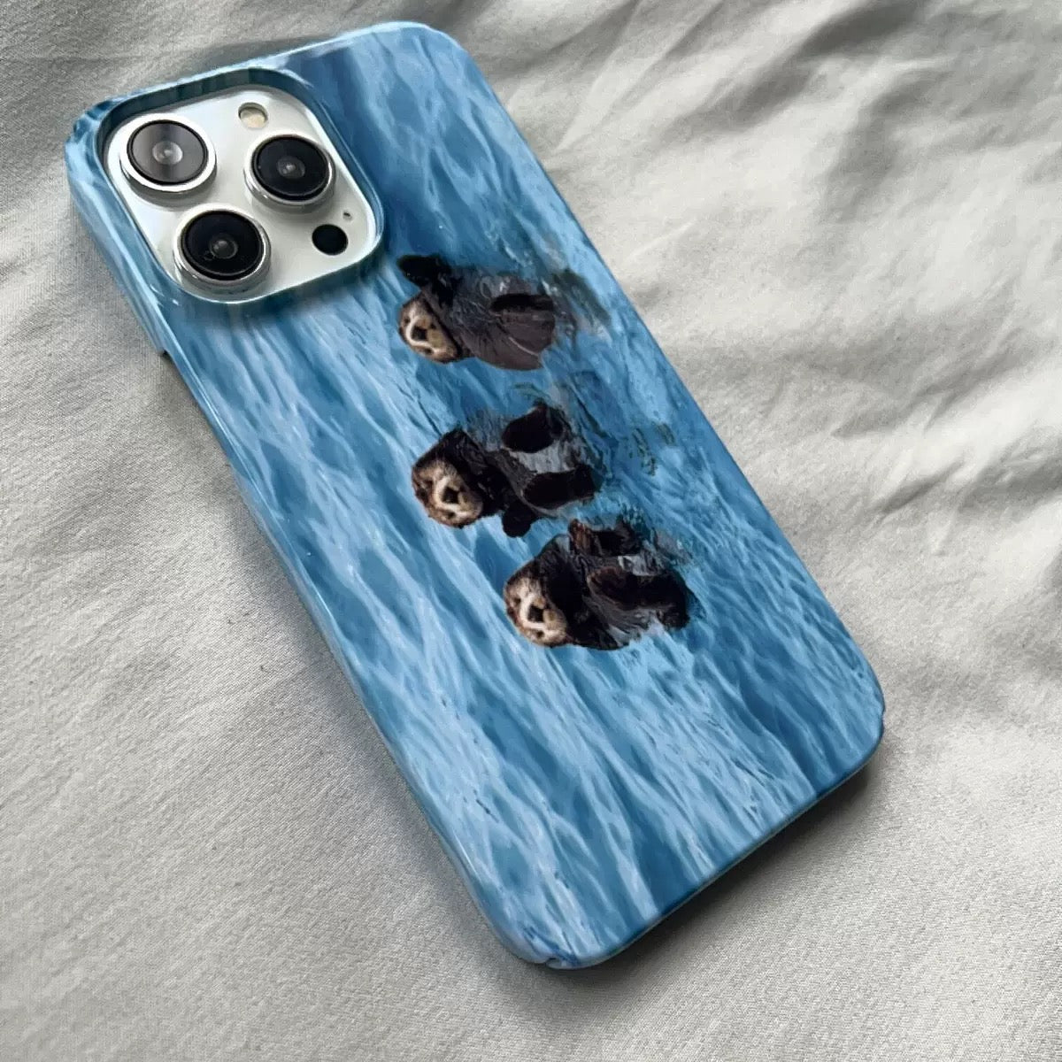 Cute Otters iPhone Case