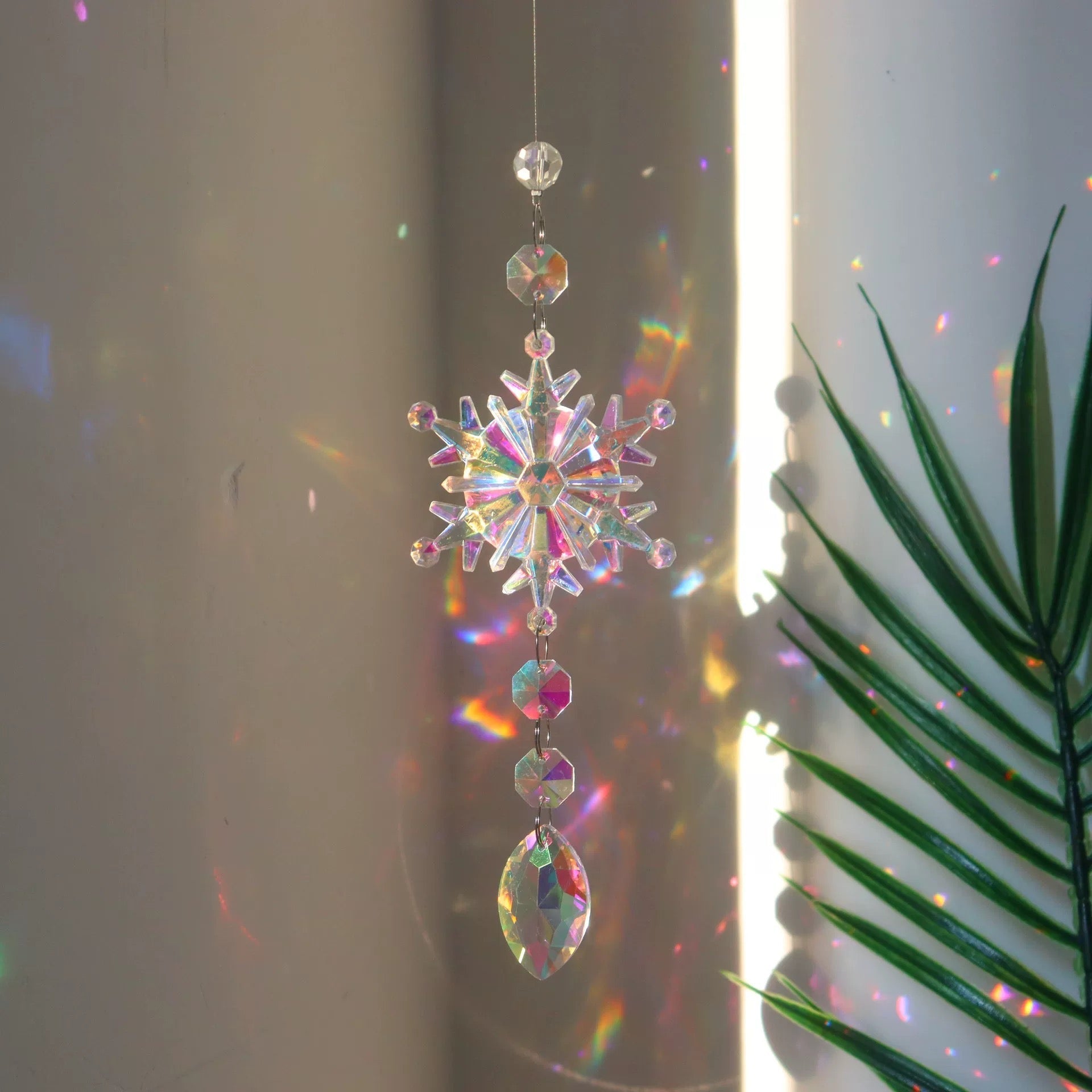 Christmas Snowflake Suncatcher B