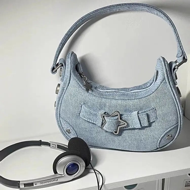 White Star Bag Blue