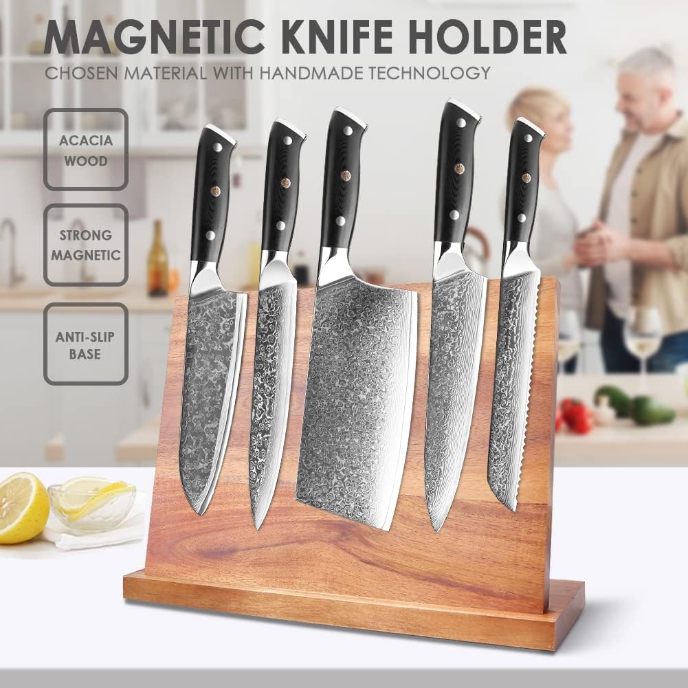Oakline Magnetic Wood Knife Holder