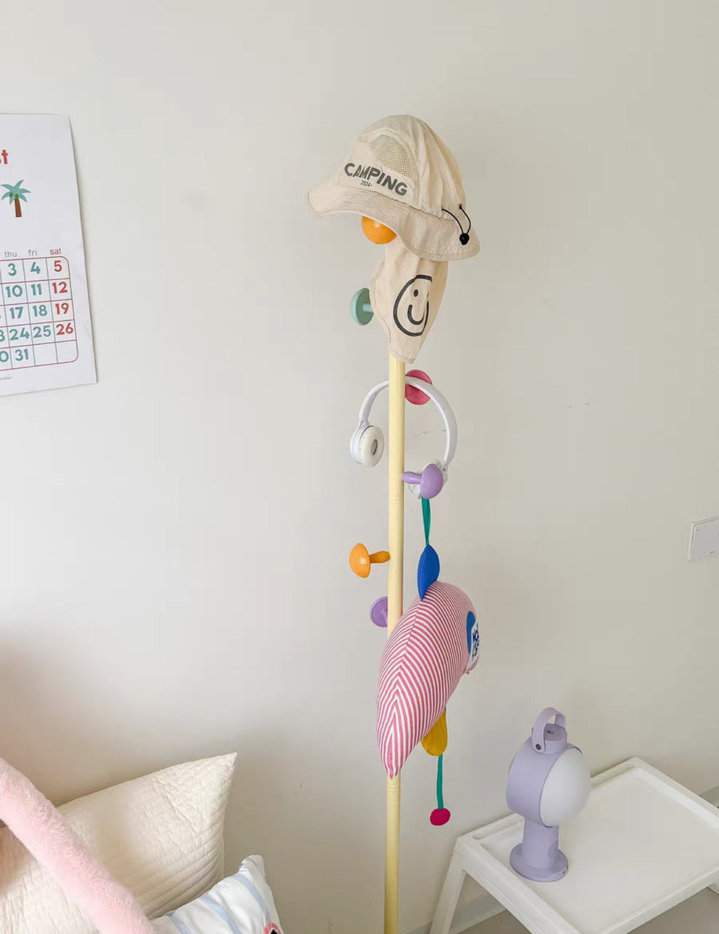 Mushroom Pastel Clothes Rack