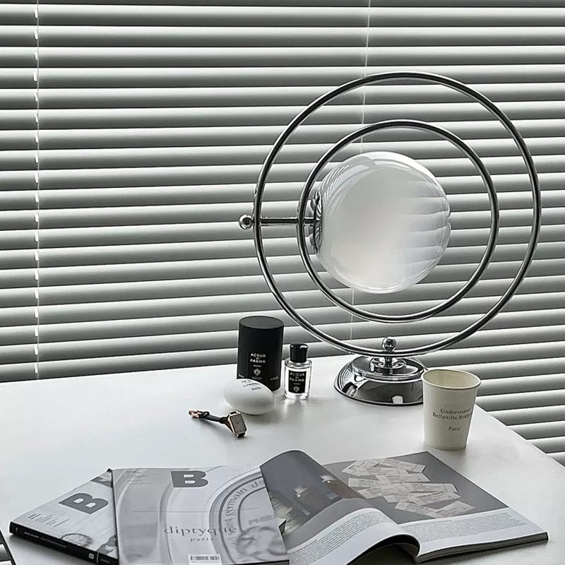 Bauhaus Chrome Orbit Table Lamp