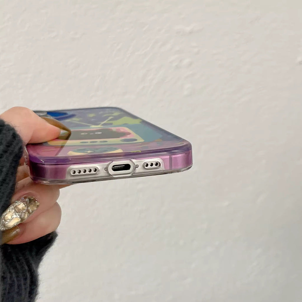 TV Cat iPhone Case