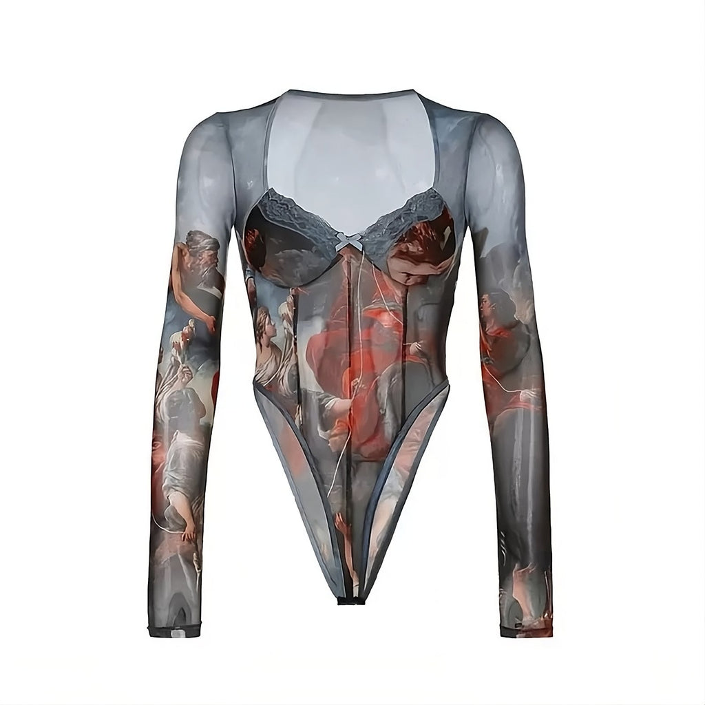 Y2K Aesthetic Bodysuit