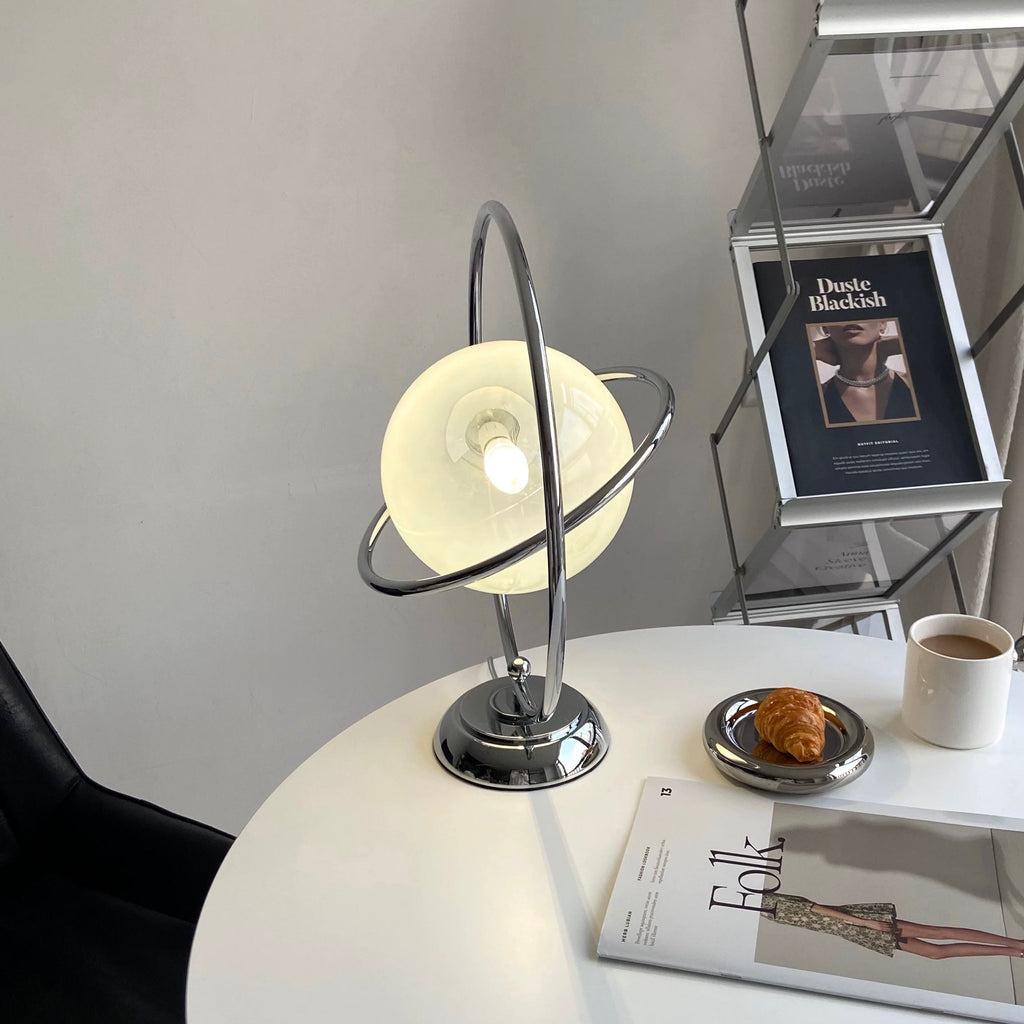 Bauhaus Chrome Orbit Table Lamp