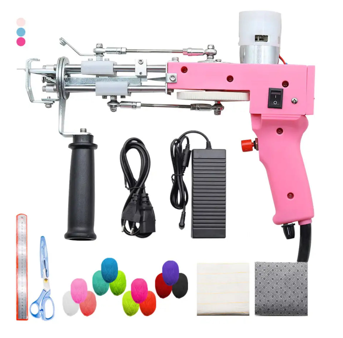 Tufting Gun Starter Kit Pink Mini Set