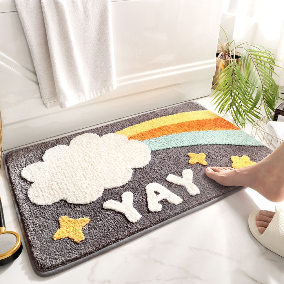 Colorful Bath Mats - Absorbent & Plush Cloud 20"x31"