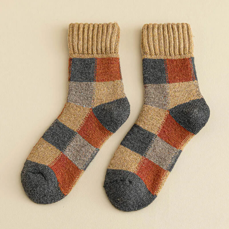 Men's Warm Wool Winter Socks 5-Pack