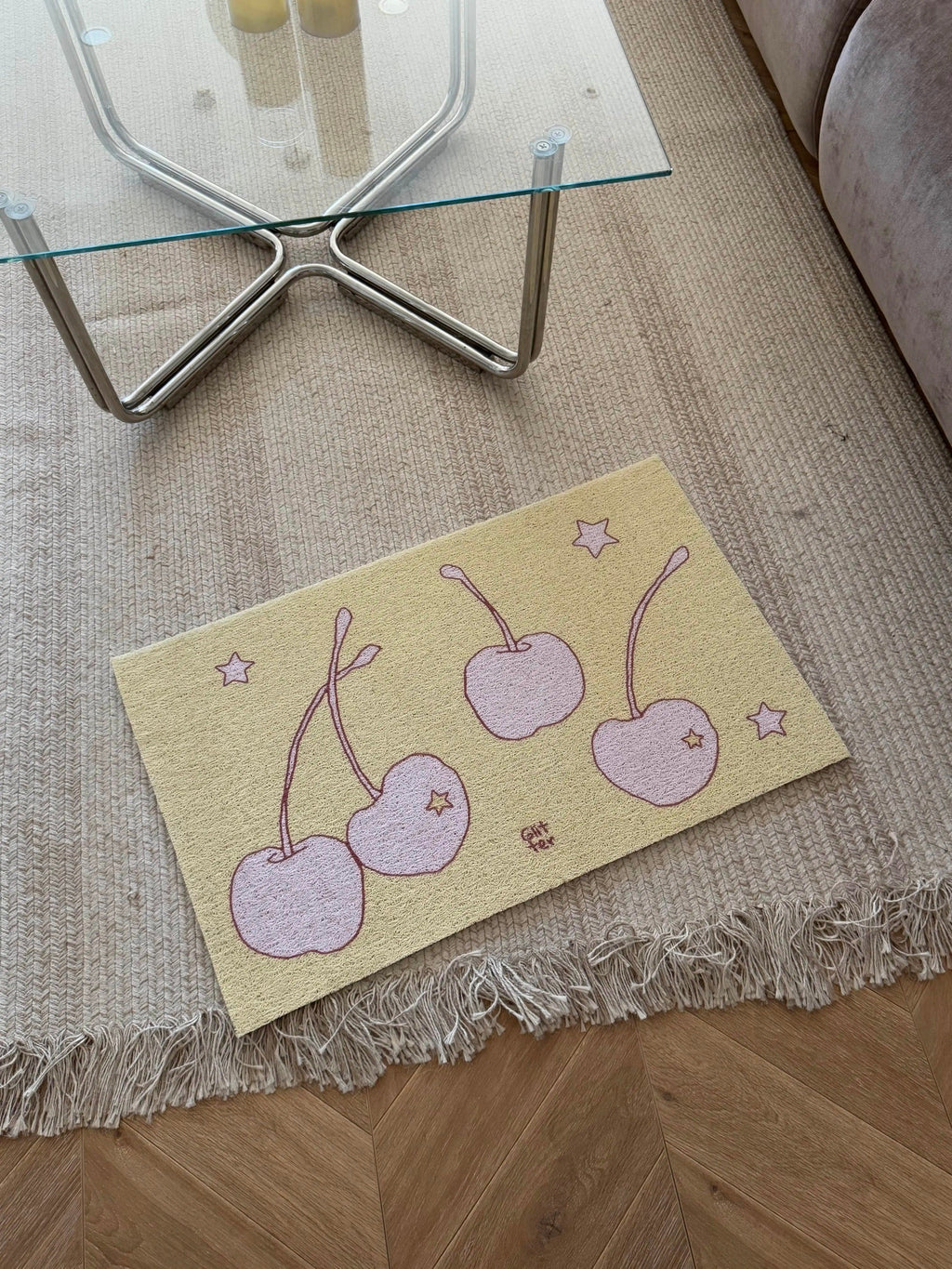 Cherry & Apple Fruit Rug