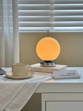 Space Age Glass Globe Lamp
