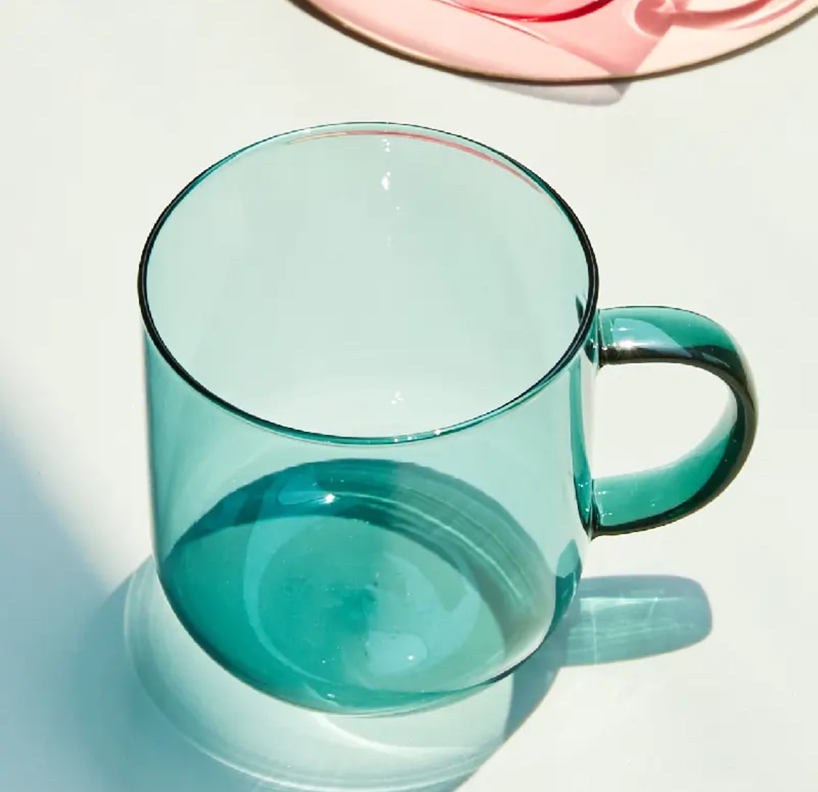 Colorful Coffee Cup Lake Green